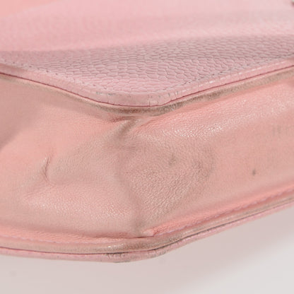 Chanel Caviar Timeless CC Wallet on Chain WOC Pink 11 of 14