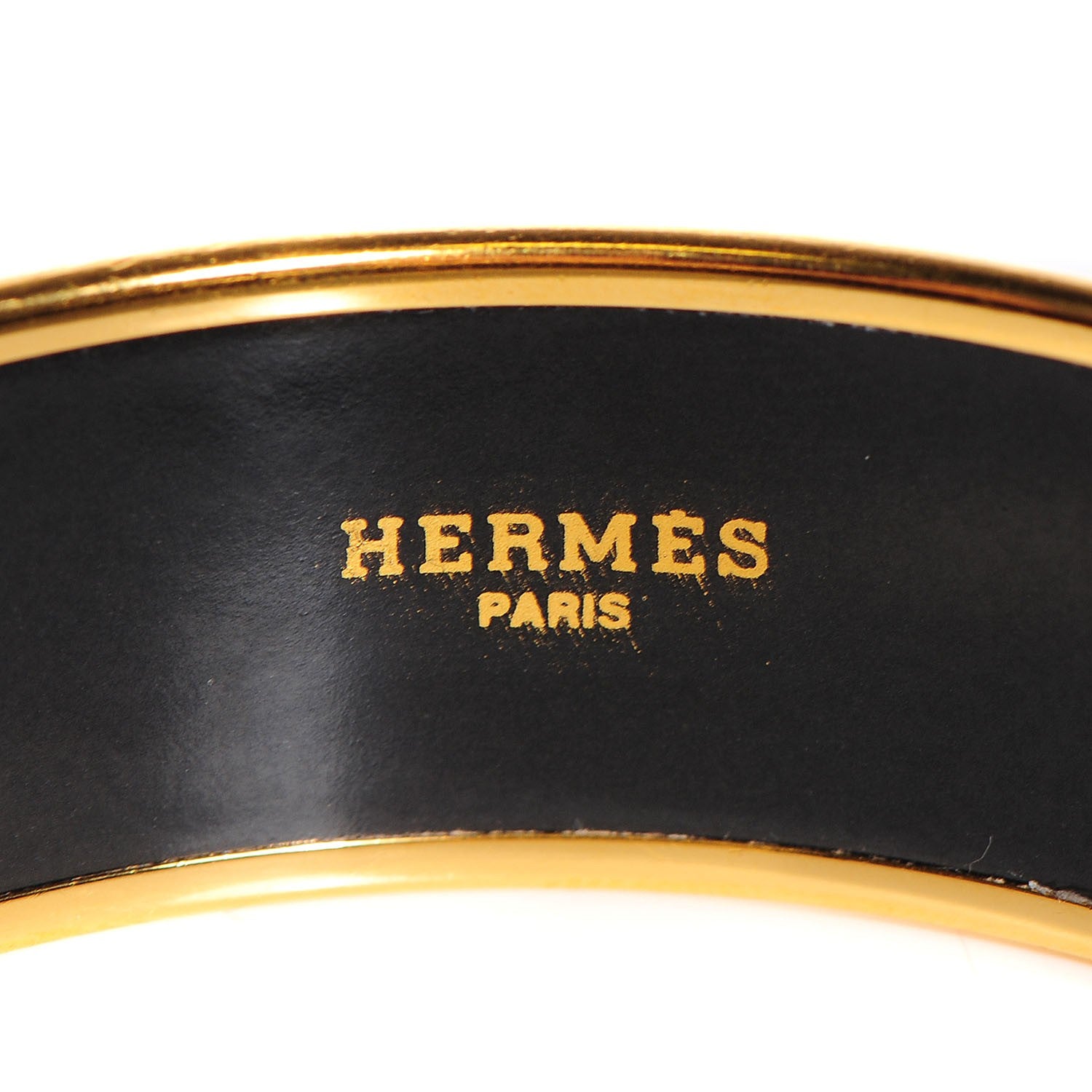 Hermes Enamel Printed Boats Wide Bracelet 62 3 of 5