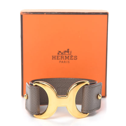 Hermes Epsom Pavane Cuff S Etain 6 of 6