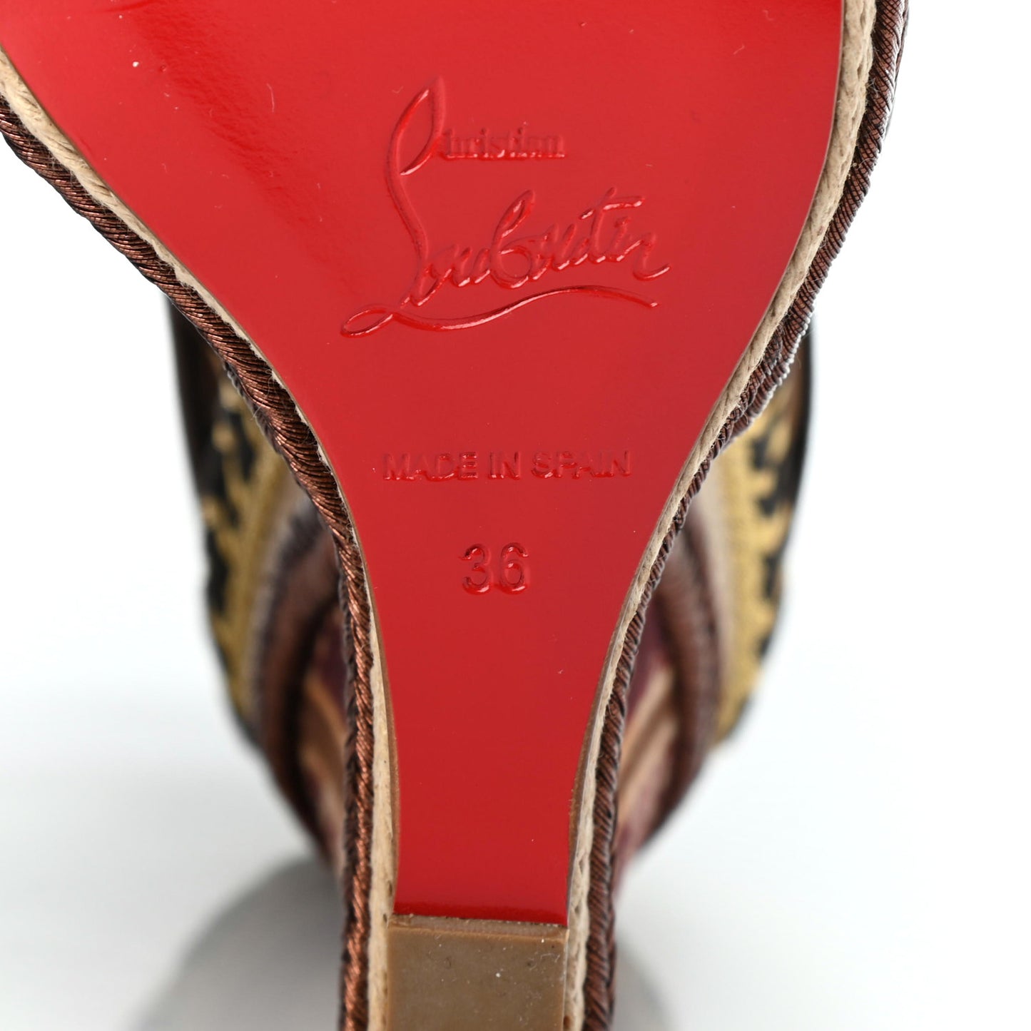 Suede Tosca 140 Platform Wedge Sandals 36 Chocolate