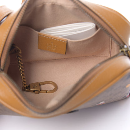 Gucci X DISNEY Mini Vintage GG Supreme Monogram Mickey Mouse Shoulder Bag Beige Vintage Sun Oil 5 of 10