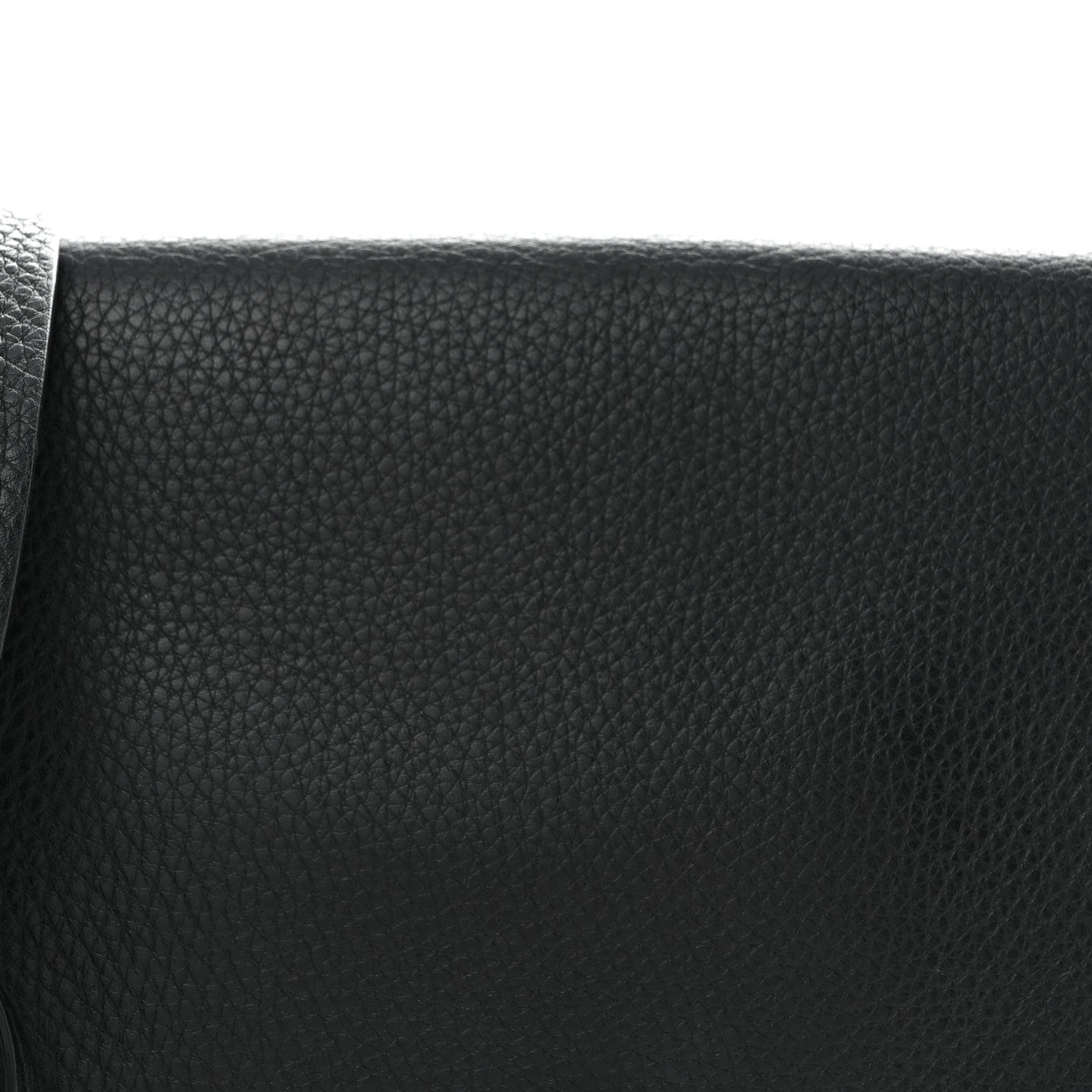 Valentino Garavani Grained Calfskin Rockstud Saddle Bag Black 7 of 14