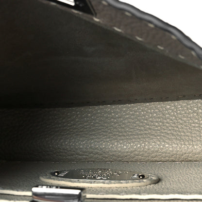 Fendi Cuoio Romano Selleria Chamois Small Peekaboo I SEE U Satchel Corda Camelia Cipria 5 of 9
