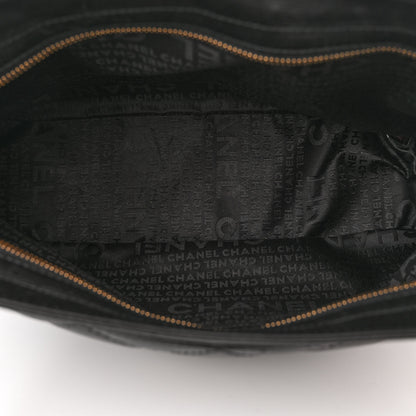 Chanel Lambskin Chocolate Bar Quilted Small Shoulder Bag Black 5 of 11