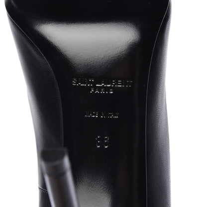 Saint Laurent Calfskin Zoe 105 Pump 36 Black 7 of 13
