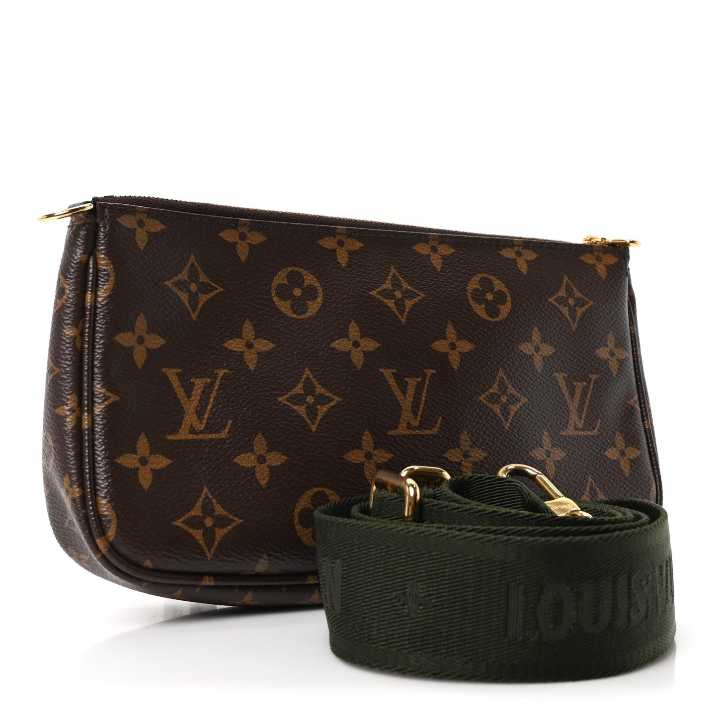 Monogram Multi Pochette Accessories Kaki