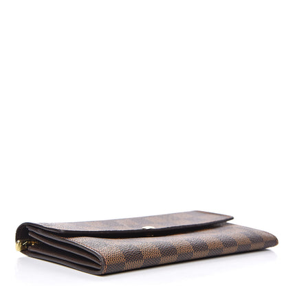 Louis Vuitton Damier Ebene Sarah Wallet 4 of 7