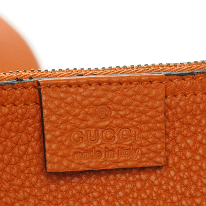 Gucci Soft Grained Calfskin Small Jackie Bucket Bag Orange 7 of 11
