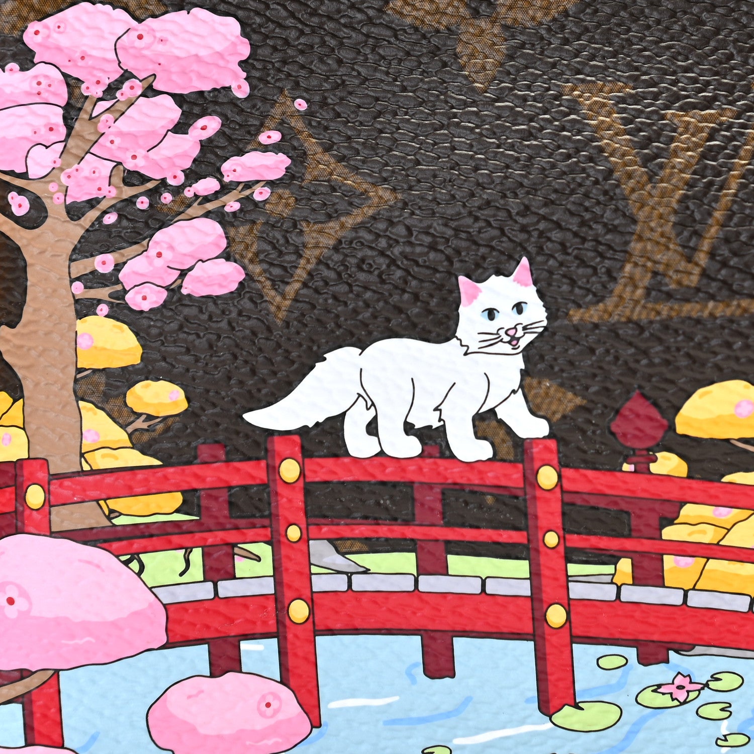 Louis Vuitton Monogram 2021 Christmas Animation Japanese Garden Mini Pochette Accessories Wisteria Pink 2 of 10
