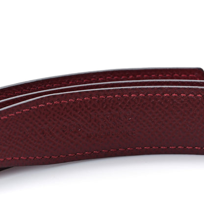 Hermes Swift Epsom 24mm Belt Strap 90 Rose Mexico 80 32 Rouge H 3 of 5