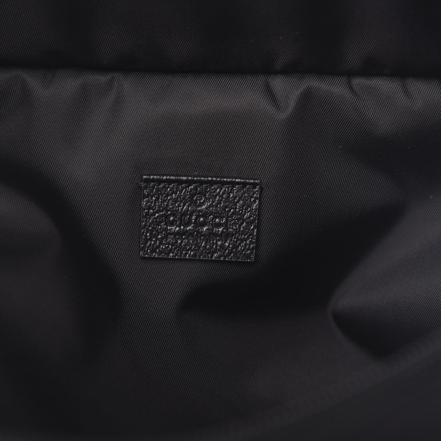 Gucci Nylon 80s Logo Patch Belt Bag Black 6 of 10