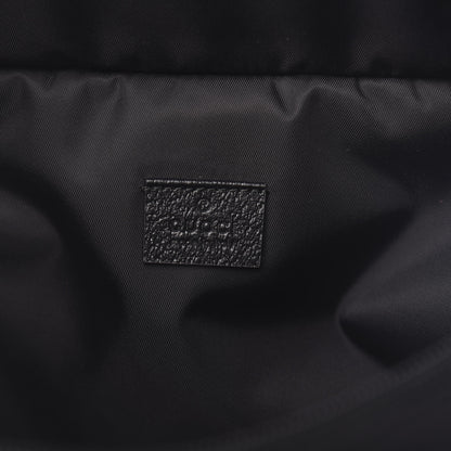 Gucci Nylon 80s Logo Patch Belt Bag Black 6 of 10