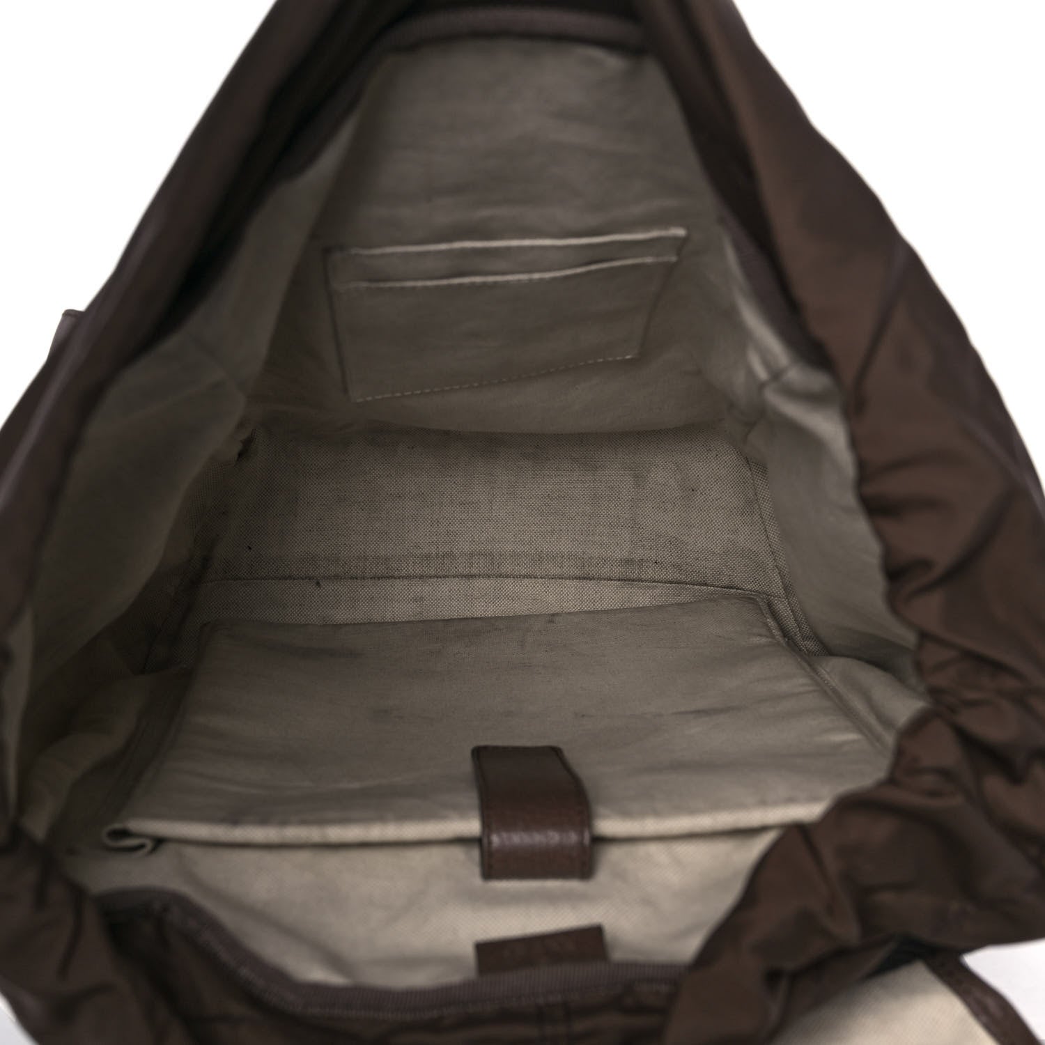 Gucci GG Supreme Monogram Medium Ophidia Double Buckle Backpack Brown 5 of 9