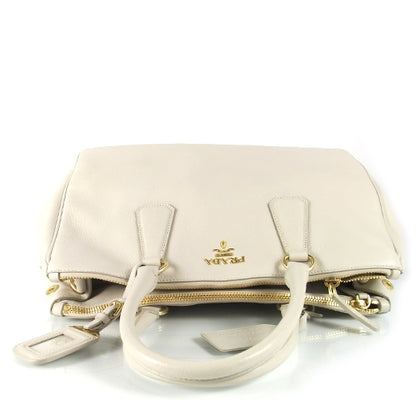 Prada Cervo Deerskin Executive Tote Pomice 5 of 10