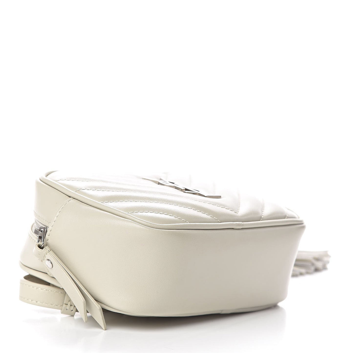 Calfskin Matelasse Monogram Lou Belt Bag Crema Soft
