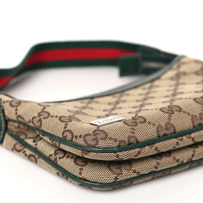 Gucci Monogram Web Mini Pop Hobo Green 9 of 10