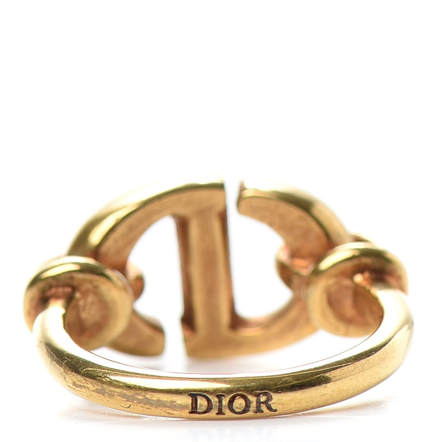 Metal CD Ring 5 Gold
