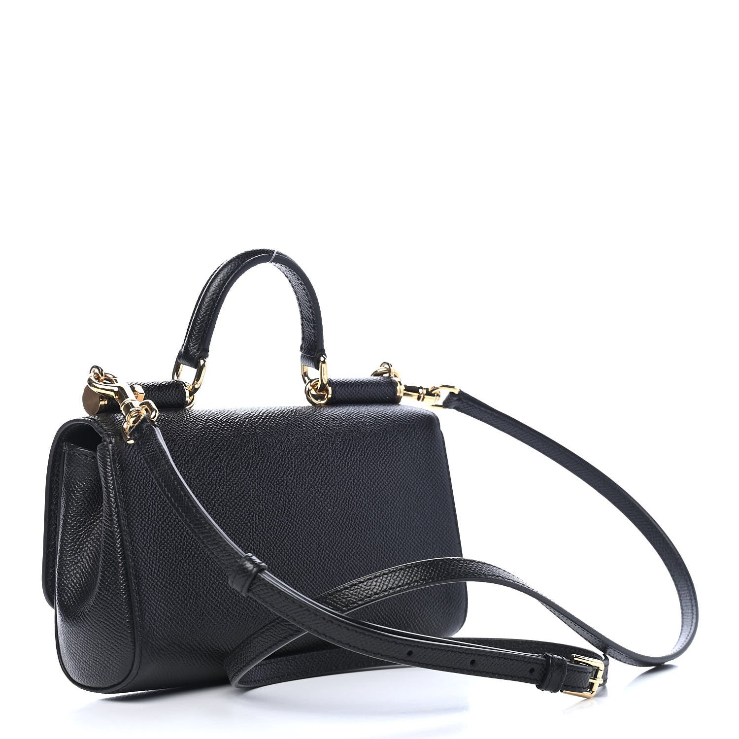 Dolce & Gabbana Dauphine Mini Von Bag Black 3 of 8