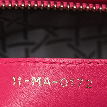 Christian Dior Lambskin Cannage Large Lady Dior Pink 8 of 20
