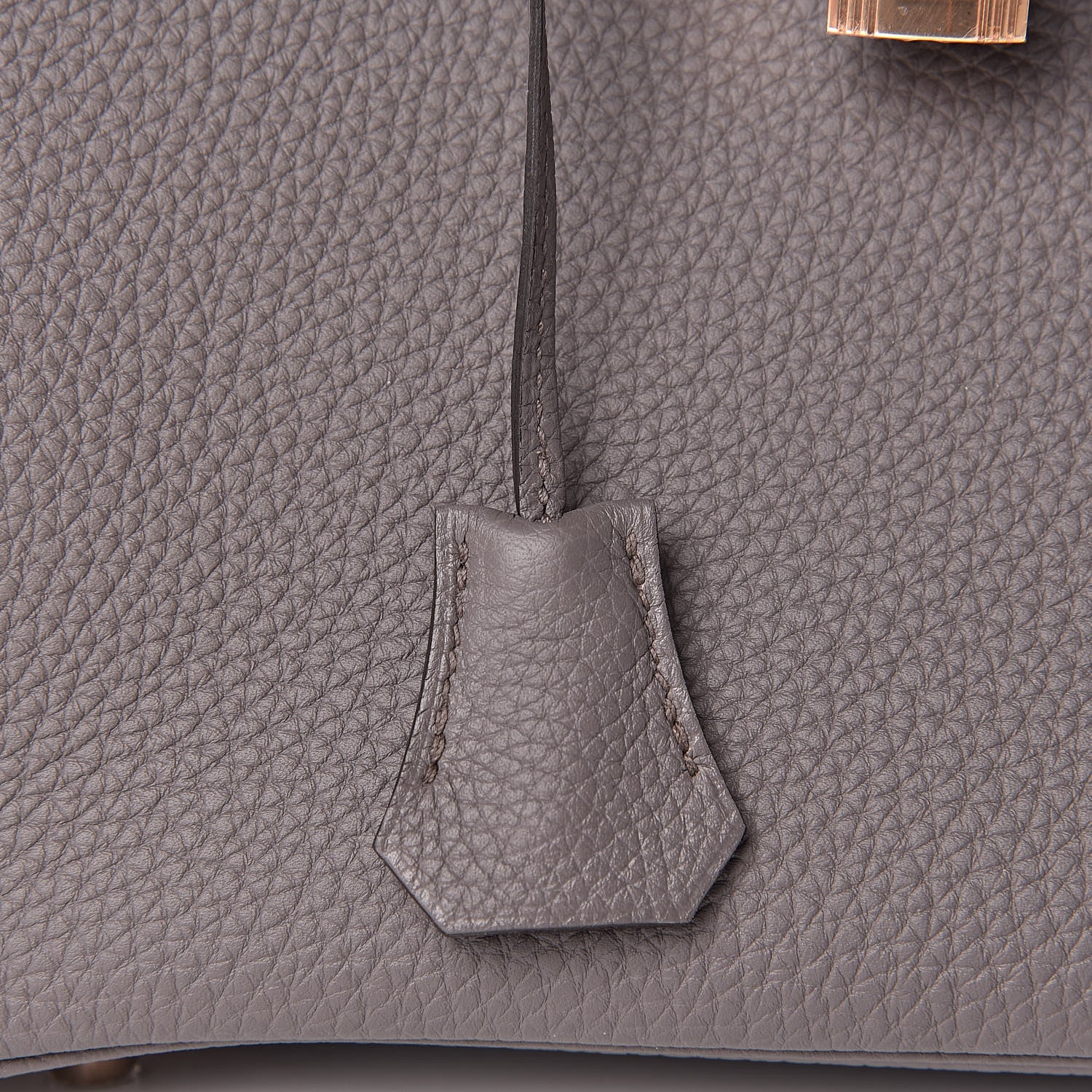 Hermes Togo Birkin 25 Etain 29 of 31