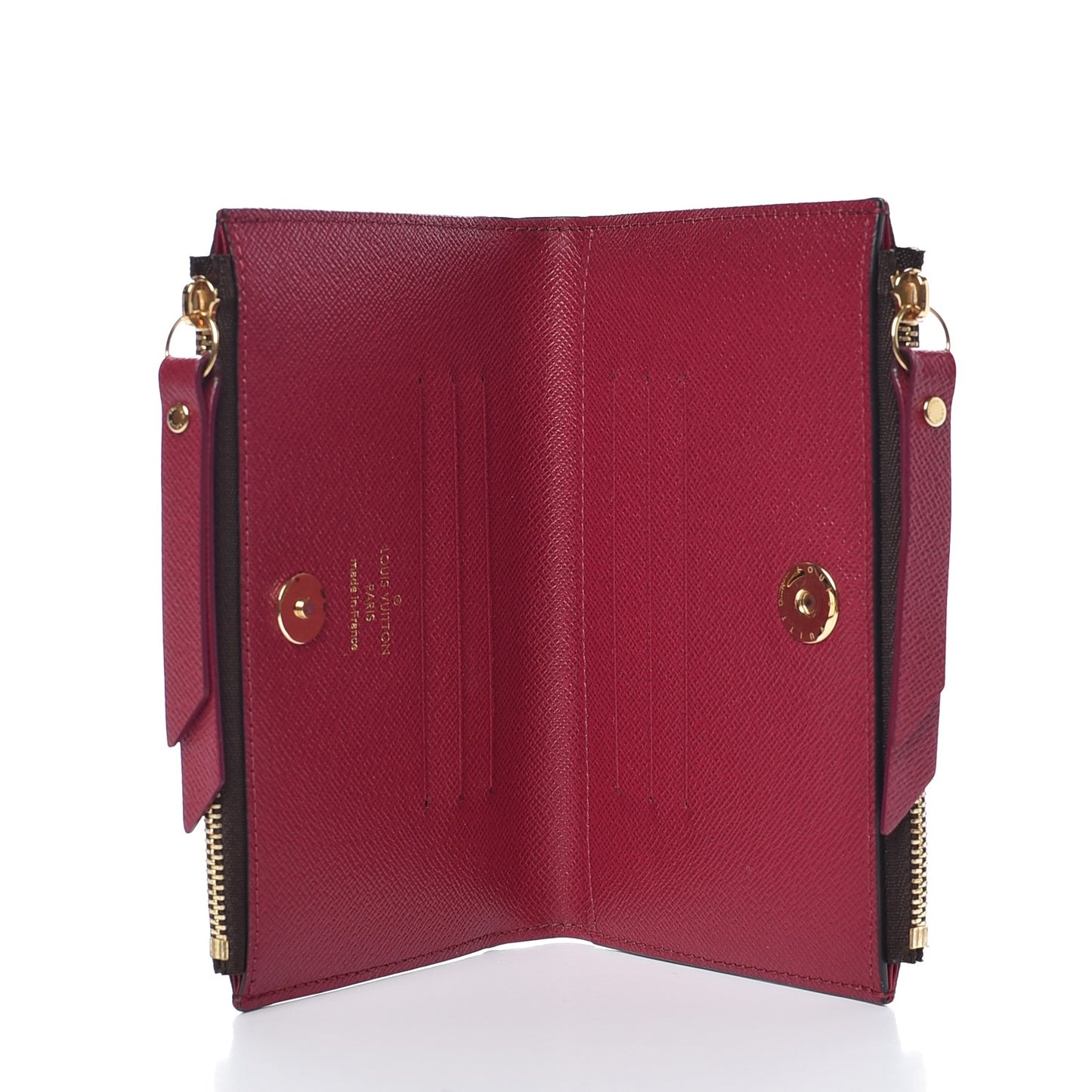 Monogram Adele Compact Wallet Fuchsia