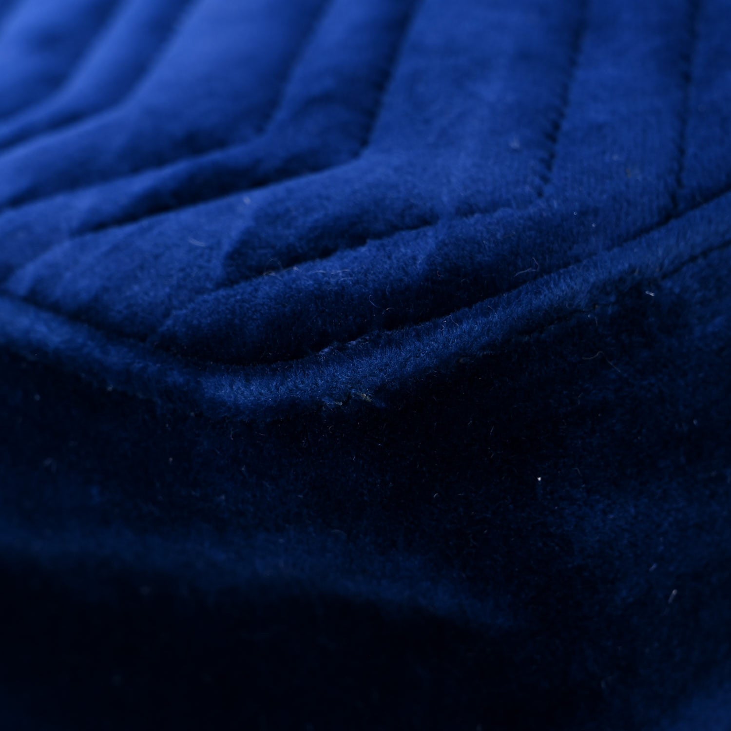 Gucci Velvet Matelasse Medium GG Marmont Shoulder Bag Cobalt Blue 9 of 16