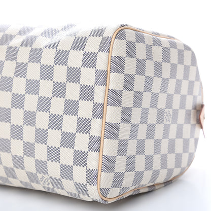 Louis Vuitton Damier Azur Speedy 30 9 of 11
