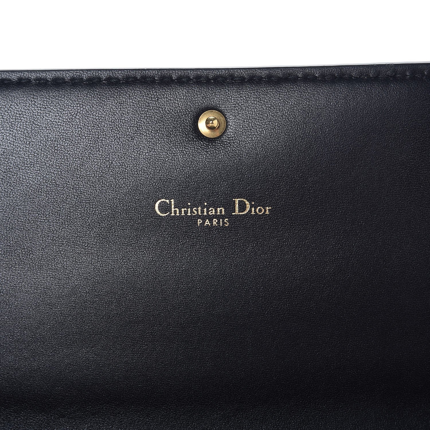 Christian Dior Calfskin J'adior Croisiere Chain Wallet Black 6 of 8