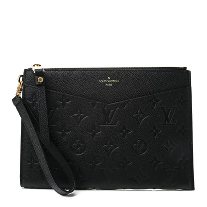 Louis Vuitton Empreinte Pochette Melanie MM Black 1 of 9