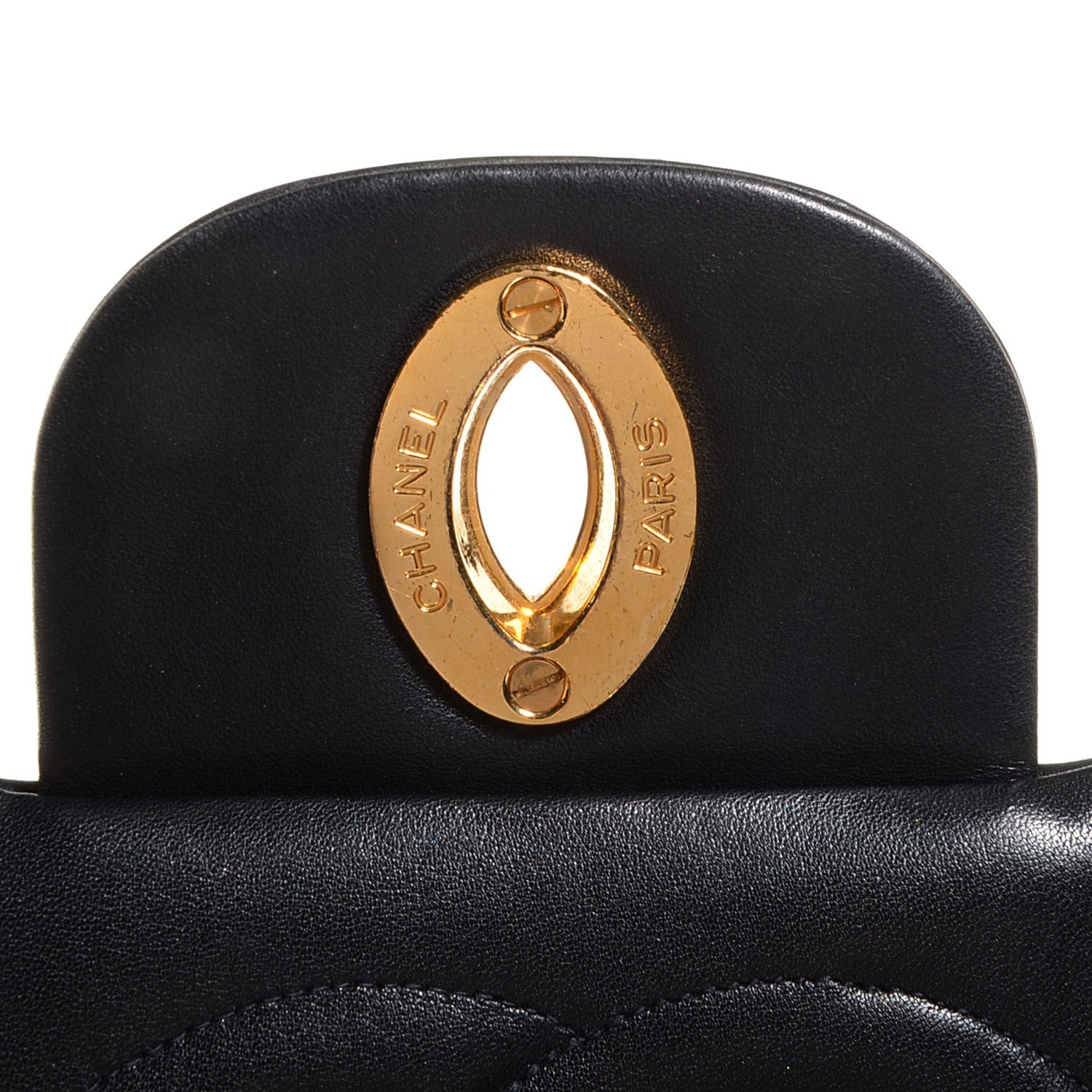 Chanel Lambskin XL Jumbo Flap Black 7 of 9