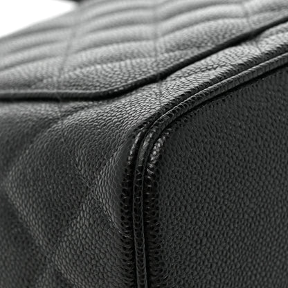 Chanel Caviar Quilted Medallion Tote Black 10 of 11