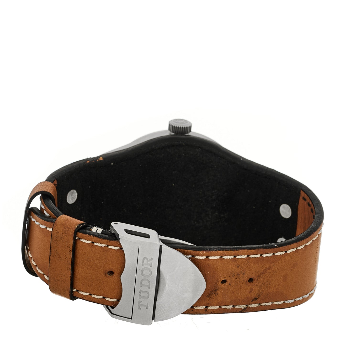 Stainless Steel Calfskin 41mm Tudor Heritage Ranger Automatic Watch Black 79910