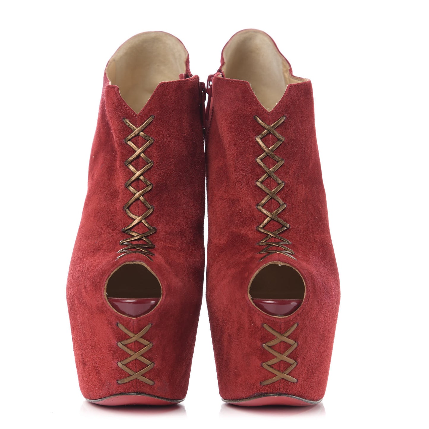 Veau Velours Recouzetta 160 Booties 37.5 Oeillet