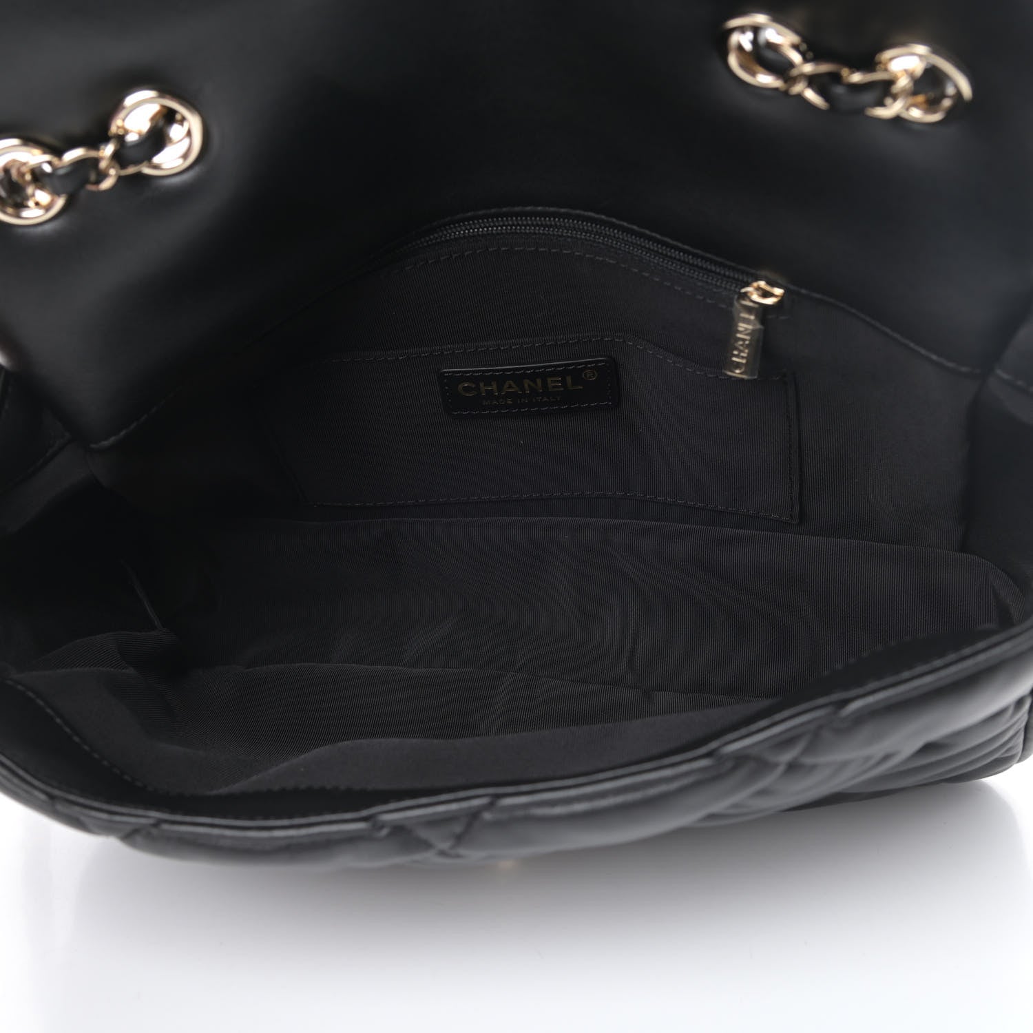 Chanel Calfskin Quilted Large Bubbly Flap Black 5 of 13