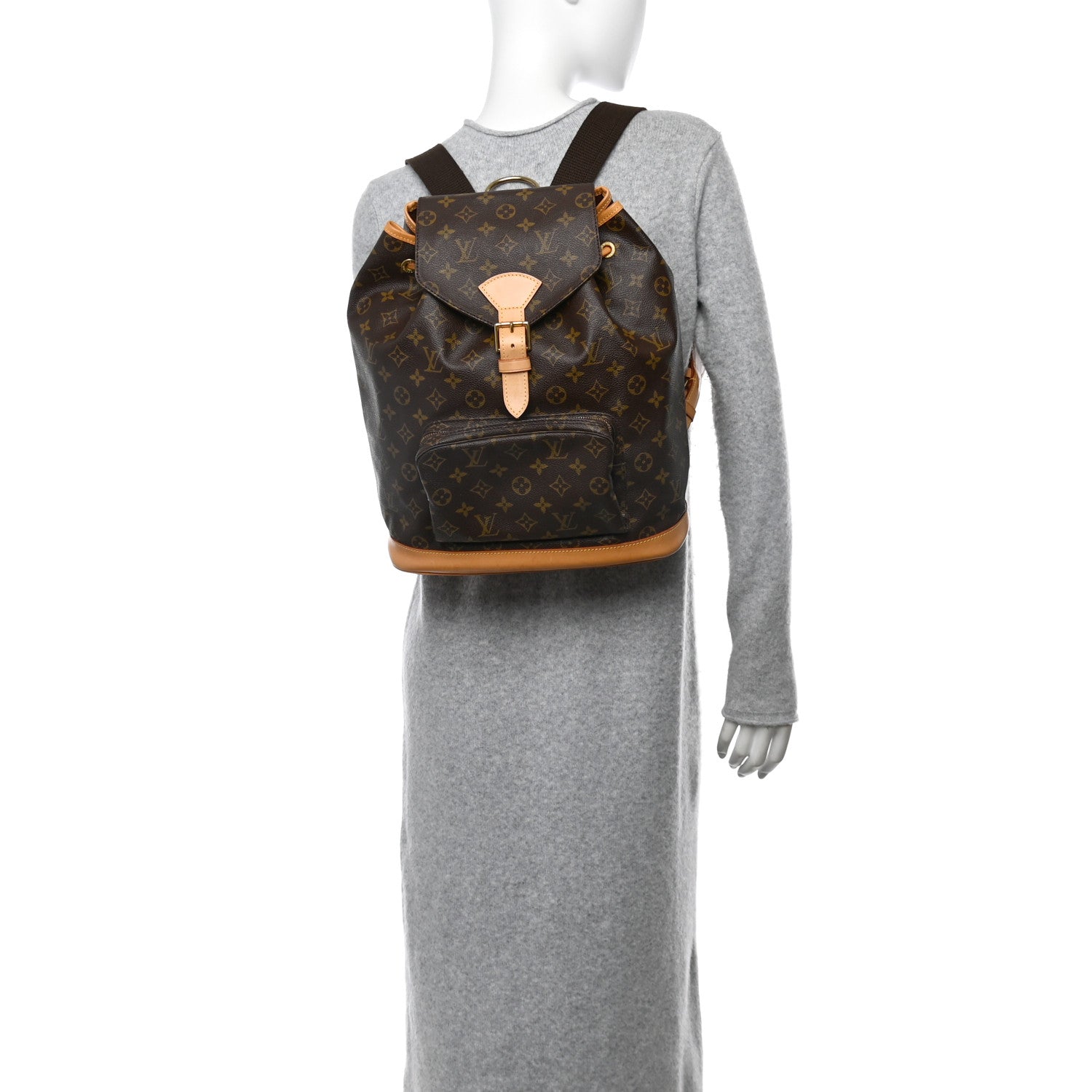 Louis Vuitton Monogram Montsouris GM Backpack 2 of 10