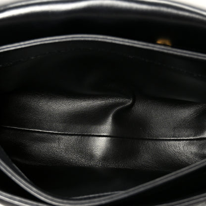Chanel Lambskin Quilted Medium Color Match Flap Black 5 of 13