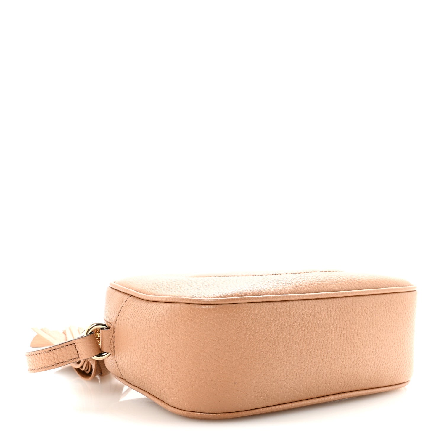 Gucci Pebbled Calfskin Small Soho Disco Bag Camelia 4 of 11