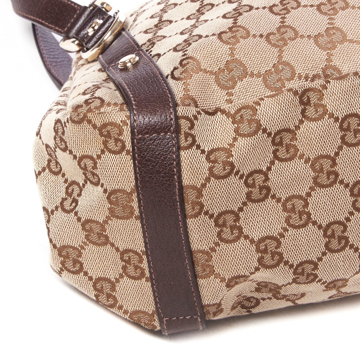 Gucci Monogram Medium Abbey Shoulder Bag Dark Brown 6 of 7