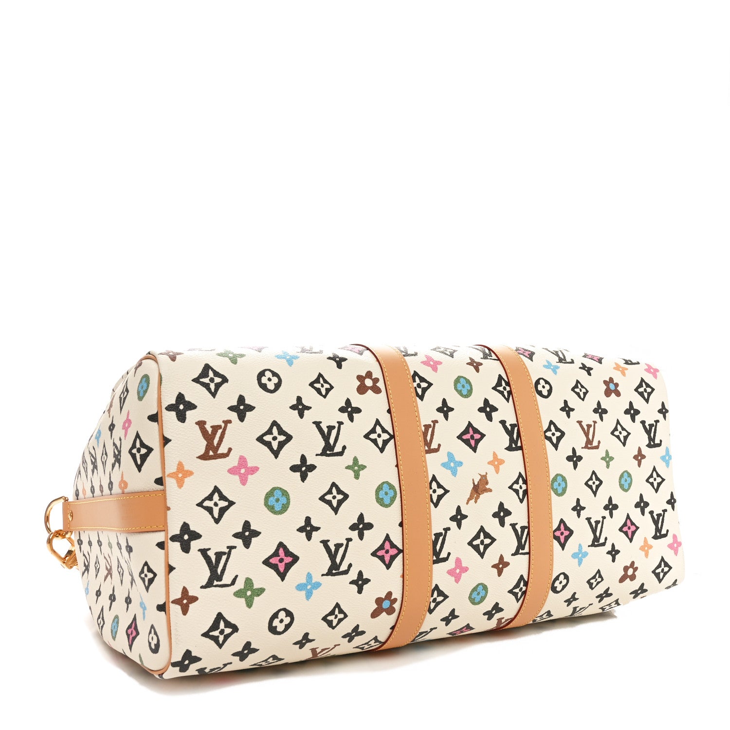Louis Vuitton Monogram Craggy Keepall Bandouliere 45 Vanilla 4 of 9