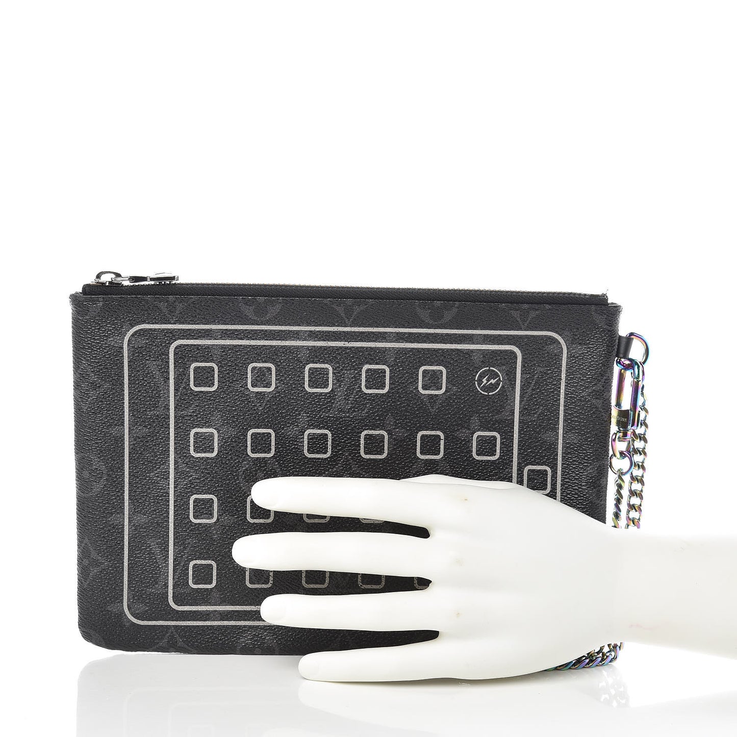 Monogram Eclipse Fragment Design iPad Pouch