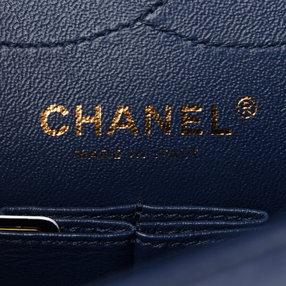 Chanel Aged Calfskin Quilted 2.55 Reissue 225 Flap Navy 5 of 8