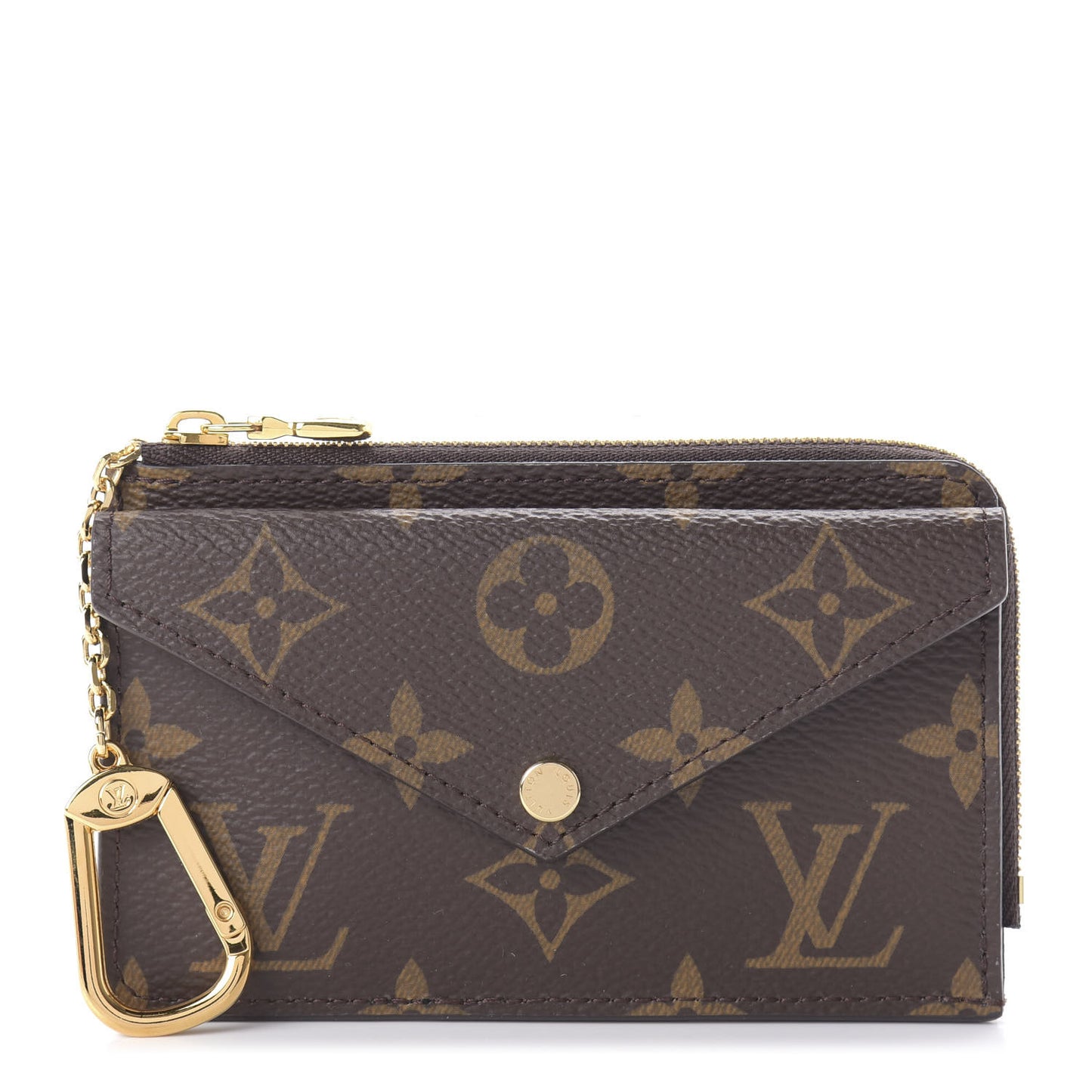 Monogram Recto Verso Card Holder Black