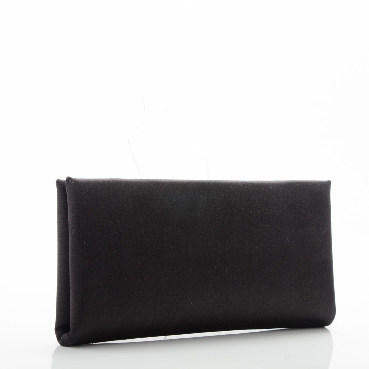 TOM FORD Silk Small Clutch With Handle Black