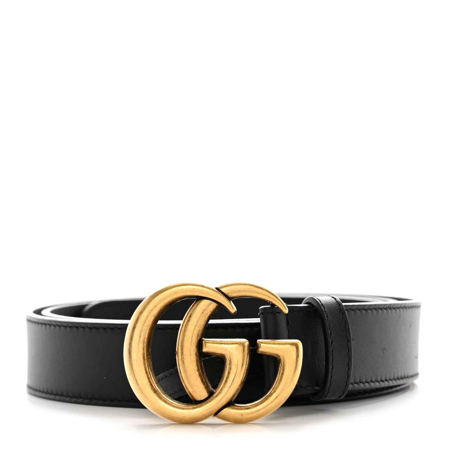 Calfskin Double G 30mm Belt 100 40 Black