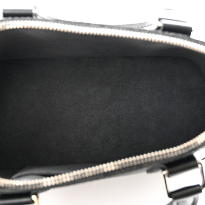 Louis Vuitton Epi Jacquard Alma BB Black 6 of 9