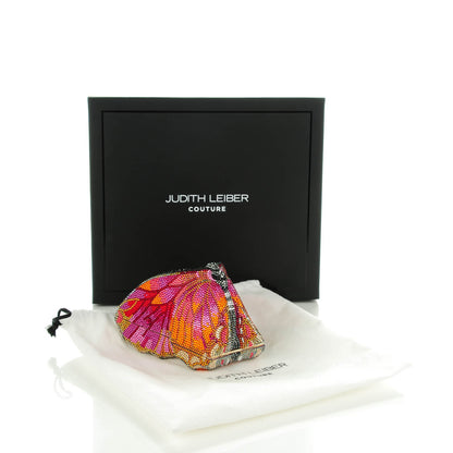 Judith Leiber Crystal Mila New Butterfly Minaudiere Clutch Multicolor 4 of 7