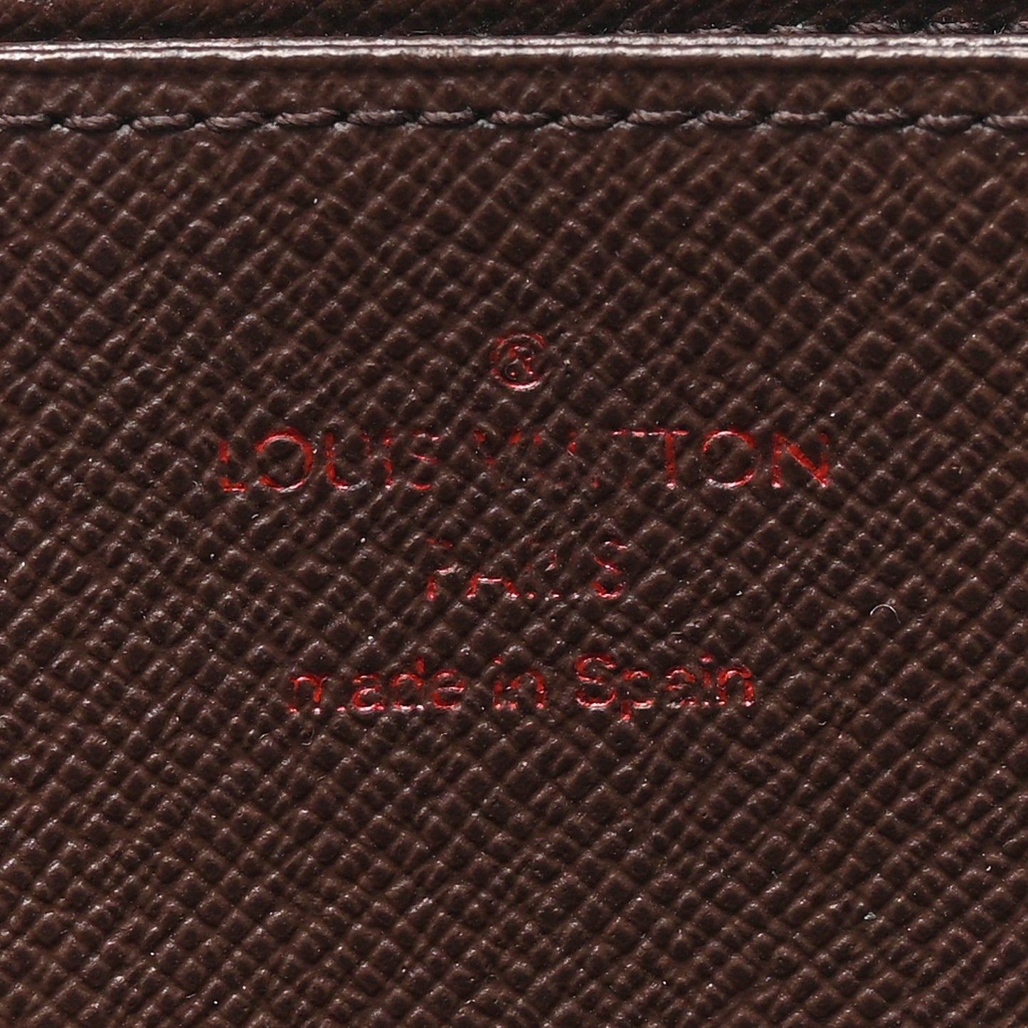 Damier Ebene Zippy Wallet