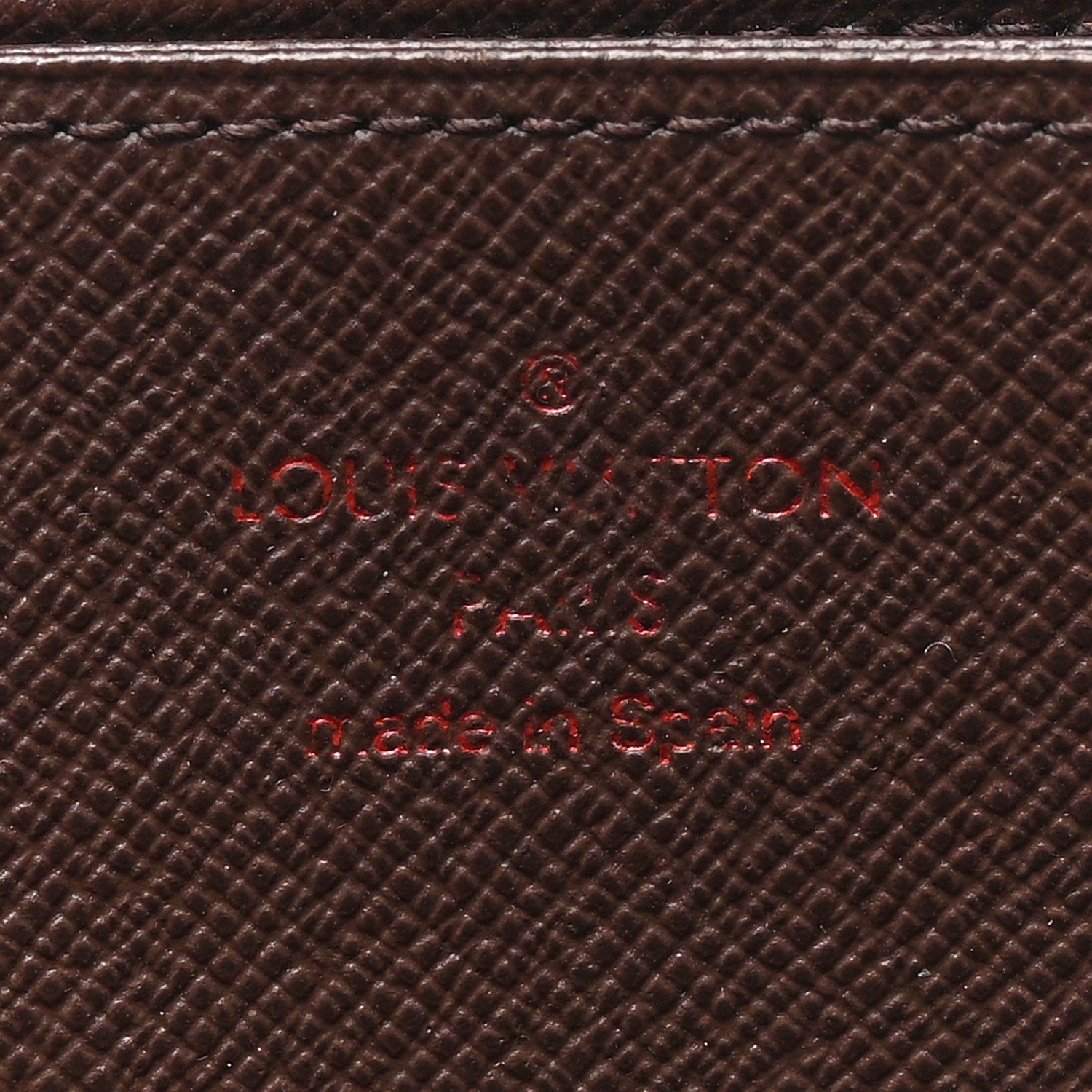 Louis Vuitton Damier Ebene Zippy Wallet 6 of 9