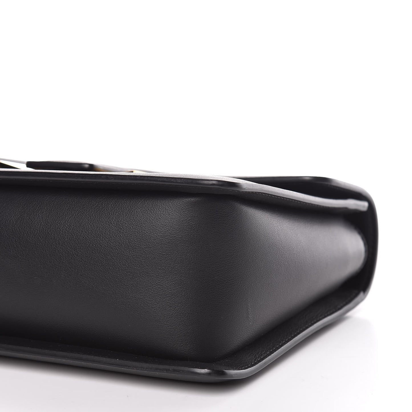 Calfskin Medium Sienna Shoulder Bag Black