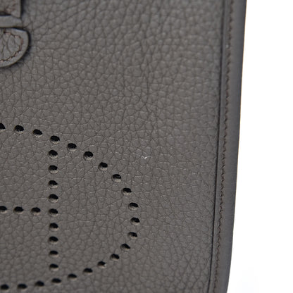 Hermes Taurillon Clemence Evelyne TPM Etain 8 of 12